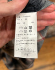 MIHARA YASUHIRO OVERSIZED DISTRESSED FLANNEL ‘MULTI’