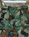 AFTER-HRS THRASHED BDU CAMO SHORTS ‘MULTI’ (Size 34)