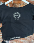 CHROME HEARTS VINTAGE NYC EXCLUSIVE FLEUR POCKET TEE ‘BLACK’