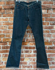 EVISU X PUMA LOW-RISE BOOTCUT DENIM ‘INDIGO/MINT’
