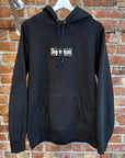 SUPREME FW19 BANDANA BOX LOGO HOOODIE ‘BLACK’
