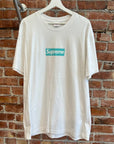 SUPREME X TIFFANY & CO. FW21 BOX LOGO TEE ‘WHITE/TIFFANY’