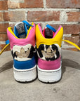 ADIDAS JEREMY SCOTT COWHIDE WING SNEAKERS ‘MULTI’
