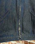 WRANGLER 70S VINTAGE DENIM WORK JACKET ‘BLUE’