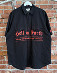 SUPREME x BERNADETTE CORPORATION S/S WORK SHIRT ‘BLACK’