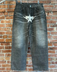BAPE FAKE PRINT STA LOOSE FIT DENIM ‘VINTAGE BLACK’