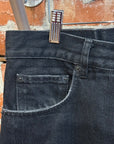 BALENCIAGA SS22 STRAIGHT LEG DISTRESSED DENIM ‘BLACK’