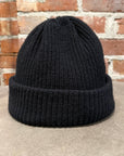 CHROME HEARTS TRIPLE STAR PATCH CASHMERE BEANIE ‘BLACK’