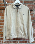 POLO RALPH LAUREN HARRINGTON ZIP JACKET ‘BEIGE’