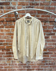NEEDLES LINEN FISHERMAN SHIRT ‘NATURAL’
