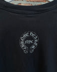 CHROME HEARTS VINTAGE NYC EXCLUSIVE FLEUR TEE ‘BLACK’