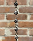 DEAL DESIGN HEART BALL BRACELET ‘SILVER’