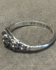 CHROME HEARTS PYRAMID PLUS BUBBLEGUM RING ‘SILVER’