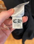CHROME HEARTS DAGGER VINE EYE CHART ZIP HOODIE ‘BLACK’