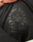 CHROME HEARTS VERTICAL LOGO 1988 HOODIE ‘BLACK/GOLD’