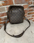 LOUIS VUITTON 1990s PETIT MARCEAU DANUBE SHOULDER BAG ‘BROWN’