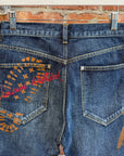 VIVIENNE WESTWOOD MAN "SAVE THE EARTH" PATCHWORK DENIM ‘BLUE’