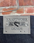 KRAFTWORK UNIFORM NO. 3 CROSSHATCH RAW DENIM ‘INDIGO’