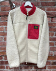 AIMÉ LEON DORE SHERPA FLEECE JACKET ‘CREAM’
