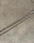 CHROME HEARTS CROSSBALL HOOK NECKLACE ‘SILVER’