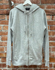 NUMBER(N)INE PEACE ZIP GIMP HOODIE ‘GRAY’