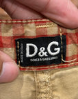 DOLCE & GABANNA SS03 MILITAR CARGO PANTS ‘KHAKI’