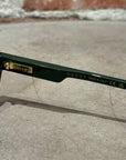 GUCCI STRAPPED NAVIGATOR SUNGLASSES ‘GREEN’