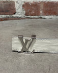 LOUIS VUITTON EPI LEATHER LOGO BUCKLE BELT ‘CREAM/TAN’