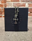 CHROME HEARTS TINY-E ROSARY NECKLACE 'SILVER'