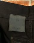 GIVENCHY SS25 CONVERTIBLE DOUBLE KNEE PANTS ‘BLACK’