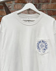CHROME HEARTS VINTAGE CELTIC PLUS CROSS LONGSLEEVE ‘WHITE’