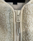 ENTIRE STUDIOS SHERPA FLEECE VEST ‘CREAM’