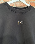 THUG CLUB POCKET CREWNECK ‘BLACK’