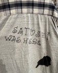 SATOSHI NAKAMOTO SS26 NESSA PATCHWORK FLANNEL ‘MULTI’