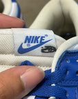 CHROME HEARTS MATTY BOY NIKE DUNK LOW SNEAKERS ‘WHITE/BLUE’