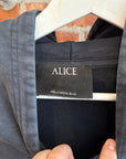 ALICE HOLLYWOOD HAUTE COUTURE ZIP UP HOODIE ‘GREY’