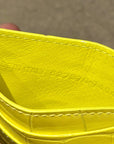BALENCIAGA CROC BB CARD HOLDER ‘YELLOW’