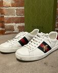 GUCCI ACE BEE LOGO SNEAKERS ‘WHITE’
