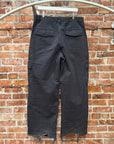 ACNE STUDIOS TWILL TROUSER CARGO PANTS ‘BLACK’