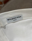 BALENCIAGA LOGO BASEBALL CAP ‘WHITE’