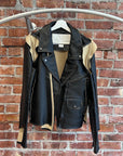 MAISON MARGIELA x H&M DECONSTRUCTED LEATHER JACKET ‘BLACK’