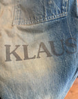 UNDERCOVER SS06 "T" KLAUS DENIM (BRAND NEW WITH TAGS) 'VINTAGE BLUE'