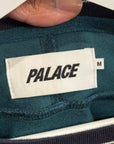 PALACE TERRYCLOTH LOGO CREWNECK ‘TEAL