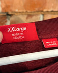 SUPREME FW22 BOX LOGO CREWNECK ‘BURGUNDY’