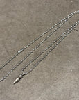 CHROME HEARTS SPIKE DROP NEKCLACE ‘SILVER’