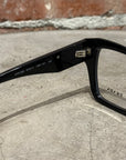 PRADA PR 09ZVF GEO GLASSES ‘BLACK’