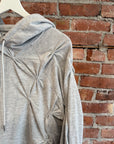 HELIOT EMIL MEGA RUCHED HOODIE ‘GREY’