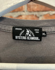 HYSTERIC GLAMOUR SERPENT ROCKER TEE 'BLACK'