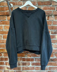 ENTIRE STUDIOS CREWNECK ‘WASHED BLACK’