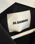 JIL SANDER MELTON WOOL BOMBER JACKET ‘BLACK’